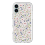 スリムプロテクションプレミアムケース with MagSafe［ 日比谷花壇 - FloralSymphony - ベージュ ］