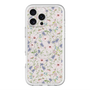スリムプロテクションプレミアムケース with MagSafe［ 日比谷花壇 - FloralSymphony - ベージュ ］