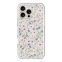 スリムプロテクションプレミアムケース with MagSafe［ 日比谷花壇 - FloralSymphony - ベージュ ］