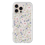 スリムプロテクションプレミアムケース with MagSafe［ 日比谷花壇 - FloralSymphony - ベージュ ］