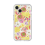 スリムプロテクションプレミアムケース with MagSafe［ 日比谷花壇 - HarmonyinBloom - イエロー ］