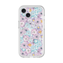 スリムプロテクションプレミアムケース with MagSafe［ 日比谷花壇 - HarmonyinBloom - パープル ］