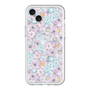 スリムプロテクションプレミアムケース with MagSafe［ 日比谷花壇 - HarmonyinBloom - パープル ］