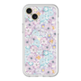 スリムプロテクションプレミアムケース with MagSafe［ 日比谷花壇 - HarmonyinBloom - パープル ］