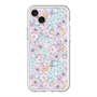スリムプロテクションプレミアムケース with MagSafe［ 日比谷花壇 - HarmonyinBloom - パープル ］