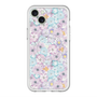 スリムプロテクションプレミアムケース with MagSafe［ 日比谷花壇 - HarmonyinBloom - パープル ］