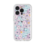 スリムプロテクションプレミアムケース with MagSafe［ 日比谷花壇 - HarmonyinBloom - パープル ］