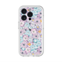 スリムプロテクションプレミアムケース with MagSafe［ 日比谷花壇 - HarmonyinBloom - パープル ］