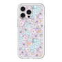 スリムプロテクションプレミアムケース with MagSafe［ 日比谷花壇 - HarmonyinBloom - パープル ］