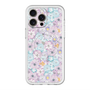スリムプロテクションプレミアムケース with MagSafe［ 日比谷花壇 - HarmonyinBloom - パープル ］
