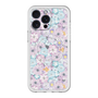 スリムプロテクションプレミアムケース with MagSafe［ 日比谷花壇 - HarmonyinBloom - パープル ］