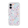 スリムプロテクションプレミアムケース with MagSafe［ 日比谷花壇 - HarmonyinBloom - パープル ］