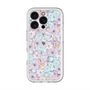 スリムプロテクションプレミアムケース with MagSafe［ 日比谷花壇 - HarmonyinBloom - パープル ］