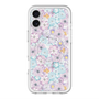 スリムプロテクションプレミアムケース with MagSafe［ 日比谷花壇 - HarmonyinBloom - パープル ］