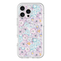 スリムプロテクションプレミアムケース with MagSafe［ 日比谷花壇 - HarmonyinBloom - パープル ］