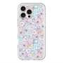 スリムプロテクションプレミアムケース with MagSafe［ 日比谷花壇 - HarmonyinBloom - パープル ］