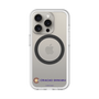 スリムプロテクションプレミアムケース with MagSafe［ クリアソン新宿 - 横組みロゴ1 ］