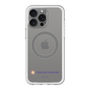 スリムプロテクションプレミアムケース with MagSafe［ クリアソン新宿 - 横組みロゴ1 ］