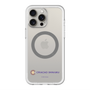 スリムプロテクションプレミアムケース with MagSafe［ クリアソン新宿 - 横組みロゴ1 ］