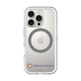 スリムプロテクションプレミアムケース with MagSafe［ クリアソン新宿 - 横組みロゴ1 ］