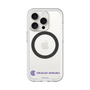 スリムプロテクションプレミアムケース with MagSafe［ クリアソン新宿 - 横組みロゴ2 ］