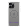 スリムプロテクションプレミアムケース with MagSafe［ クリアソン新宿 - 横組みロゴ2 ］