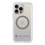 スリムプロテクションプレミアムケース with MagSafe［ クリアソン新宿 - 横組みロゴ2 ］