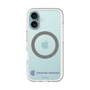 スリムプロテクションプレミアムケース with MagSafe［ クリアソン新宿 - 横組みロゴ2 ］