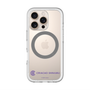 スリムプロテクションプレミアムケース with MagSafe［ クリアソン新宿 - 横組みロゴ2 ］