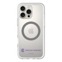 スリムプロテクションプレミアムケース with MagSafe［ クリアソン新宿 - 横組みロゴ2 ］
