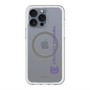 スリムプロテクションプレミアムケース with MagSafe［ クリアソン新宿 - 縦組ロゴ２ ］