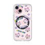 スリムプロテクションプレミアムケース with MagSafe［ クリアソン新宿 - くりあにゃん - 総柄 ］