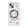 スリムプロテクションプレミアムケース with MagSafe［ クリアソン新宿 - くりあにゃん - 総柄 ］