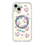 スリムプロテクションプレミアムケース with MagSafe［ クリアソン新宿 - くりあにゃん - 総柄 ］