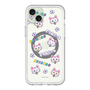 スリムプロテクションプレミアムケース with MagSafe［ クリアソン新宿 - くりあにゃん - 総柄 ］