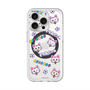 スリムプロテクションプレミアムケース with MagSafe［ クリアソン新宿 - くりあにゃん - 総柄 ］