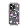 スリムプロテクションプレミアムケース with MagSafe［ クリアソン新宿 - くりあにゃん - 総柄 ］