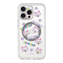 スリムプロテクションプレミアムケース with MagSafe［ クリアソン新宿 - くりあにゃん - 総柄 ］