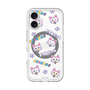 スリムプロテクションプレミアムケース with MagSafe［ クリアソン新宿 - くりあにゃん - 総柄 ］