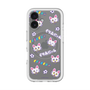 スリムプロテクションプレミアムケース with MagSafe［ クリアソン新宿 - くりあにゃん - 総柄 ］