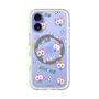 スリムプロテクションプレミアムケース with MagSafe［ クリアソン新宿 - くりあにゃん - 総柄 ］