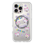 スリムプロテクションプレミアムケース with MagSafe［ クリアソン新宿 - くりあにゃん - 総柄 ］