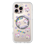 スリムプロテクションプレミアムケース with MagSafe［ クリアソン新宿 - くりあにゃん - 総柄 ］