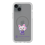 スリムプロテクションプレミアムケース with MagSafe［ クリアソン新宿 - くりあにゃん - ハイタッチ ］