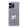 スリムプロテクションプレミアムケース with MagSafe［ クリアソン新宿 - くりあにゃん - ハイタッチ ］