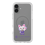 スリムプロテクションプレミアムケース with MagSafe［ クリアソン新宿 - くりあにゃん - ハイタッチ ］