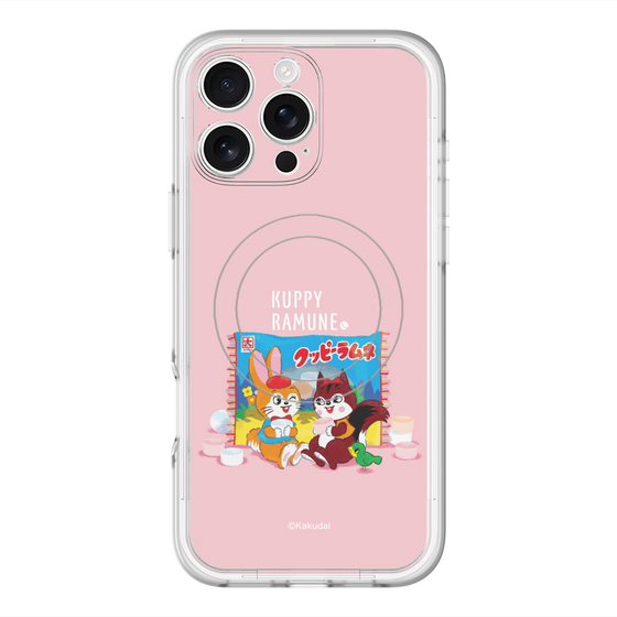 スリムプロテクションプレミアムケース with MagSafe［ クッピーラムネ -drawing2 ］