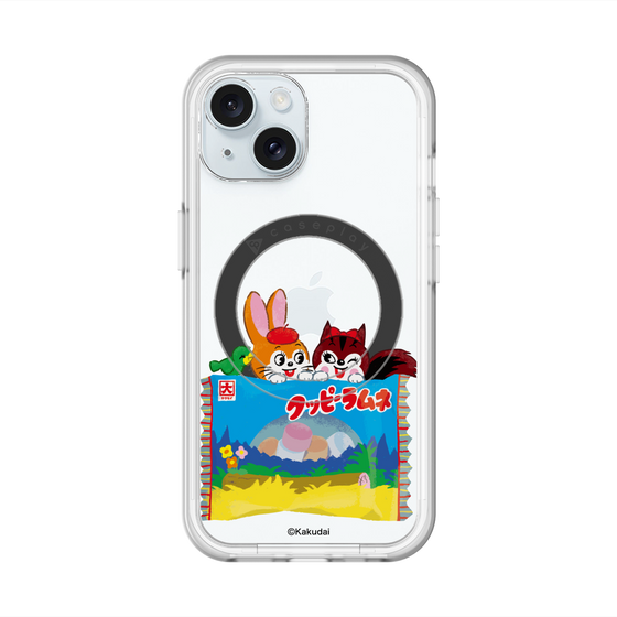 スリムプロテクションプレミアムケース with MagSafe［ クッピーラムネ -drawing3 ］