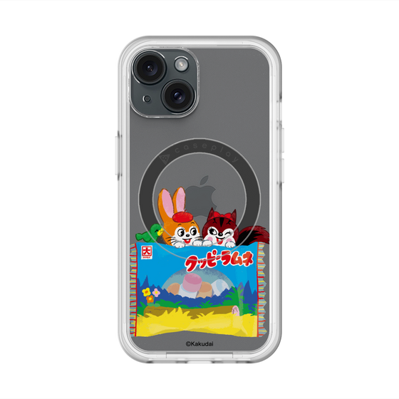 スリムプロテクションプレミアムケース with MagSafe［ クッピーラムネ -drawing3 ］