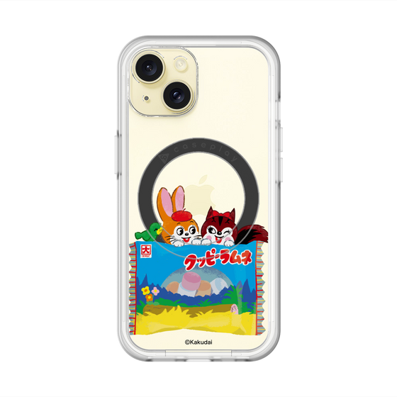 スリムプロテクションプレミアムケース with MagSafe［ クッピーラムネ -drawing3 ］